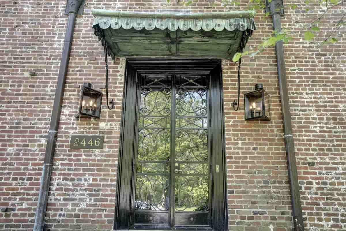  باب الشقة الحديد؛ الحديثة الكلاسيكية مضادة للسرقة مدخل المبنى 